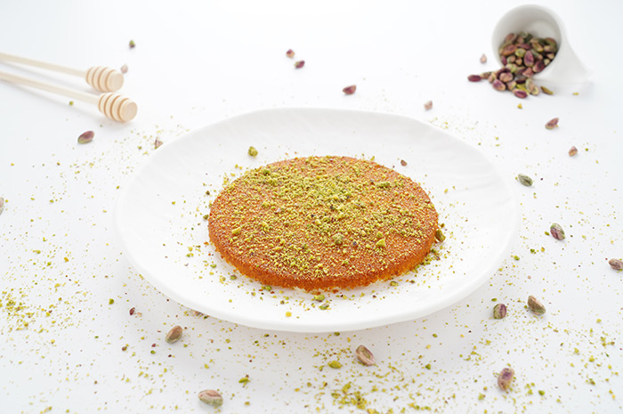 Soft kunafa with nabulsi cheese